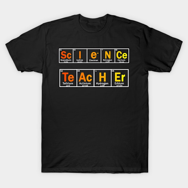 science teacher T-Shirt by Context